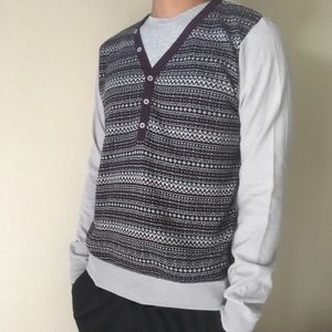 Topman v-neck cardigan size M